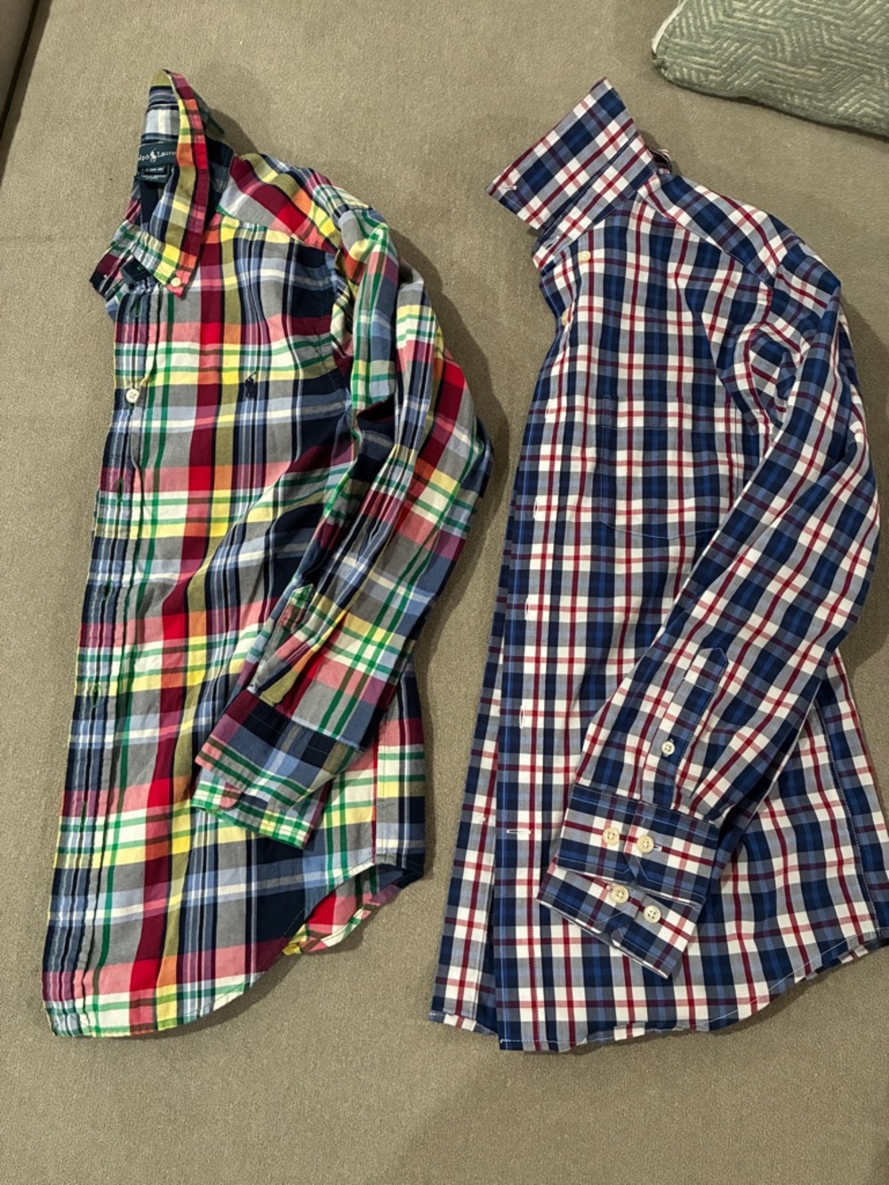 Ralph Lauren Multicolor Plaid Button-Down Shirt